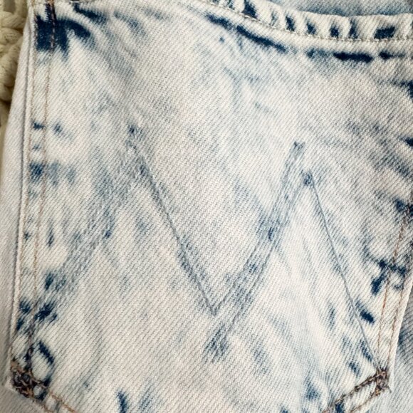 Mother Denim Pink Wash High-Waisted Rider Ankle Jeans Size 26 NWT - Picture 10 of 15